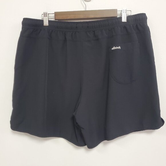 Allbirds Mens Athletic Natural Run Shorts Size XL Black Workout Gym Fitness - Picture 3 of 11